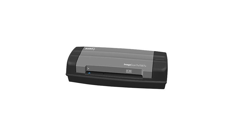 Ambir ImageScan Pro 687ix - sheetfed scanner - portable - USB 2.0