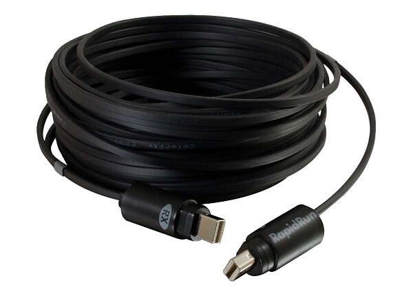 C2G RapidRun Optical Runner Cable - Plenum, OFNP-Rated - video / digital audio cable (optical) - 65 ft