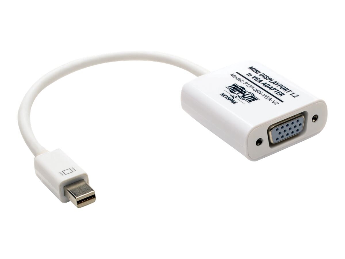 Tripp Lite Mini Displayport to VGA Adapter Active mDP to VGA M/F 6in 6"