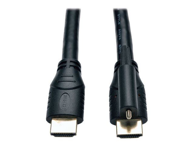 Tripp Lite High Speed HDMI Cable Ethernet Locking Ultra HD 4K x 2K M/M 10ft