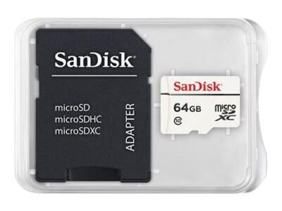 SanDisk - flash memory card - 64 GB - microSDXC
