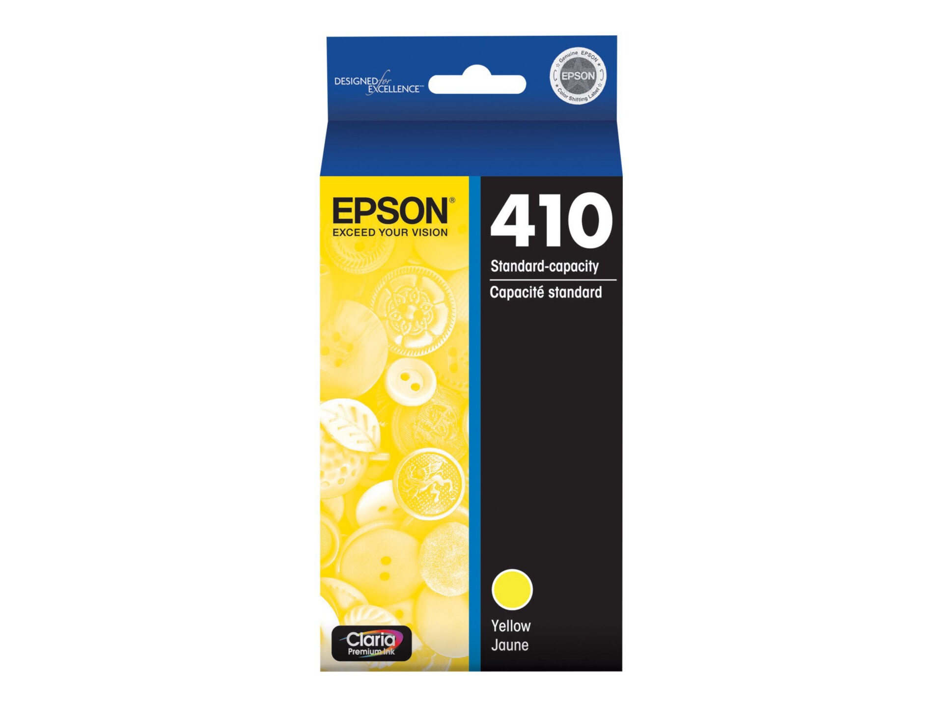Epson T410 - yellow - original - ink cartridge
