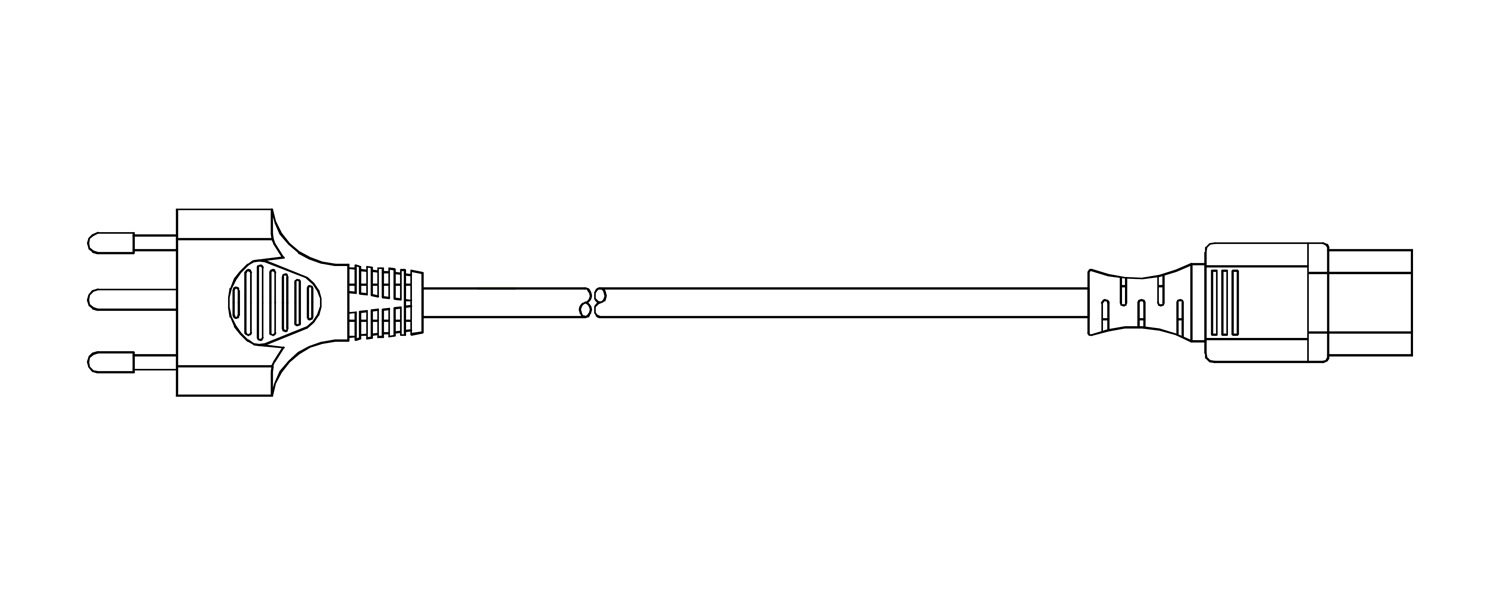 Juniper Networks - power cable - IEC 60320 C15 to CEE 7/7