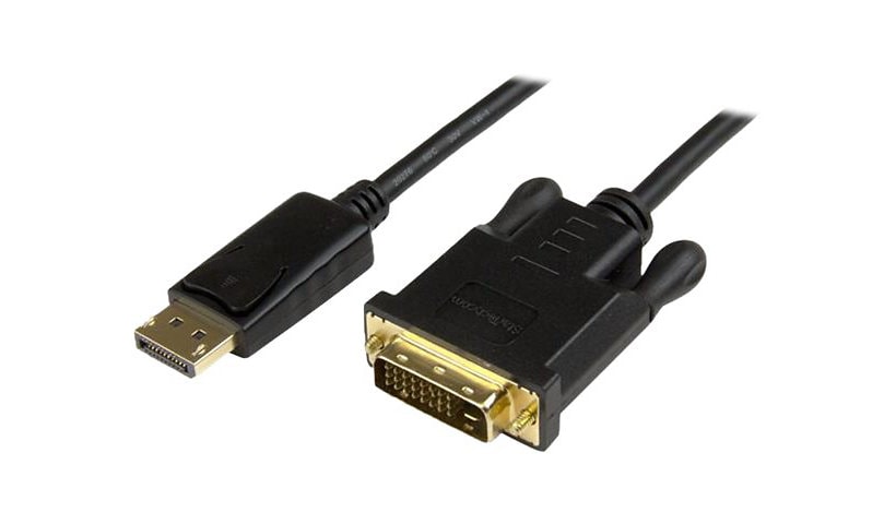 StarTech.com 3' DisplayPort to DVI Cable - DP to DVI-D Monitor Adapter M/M