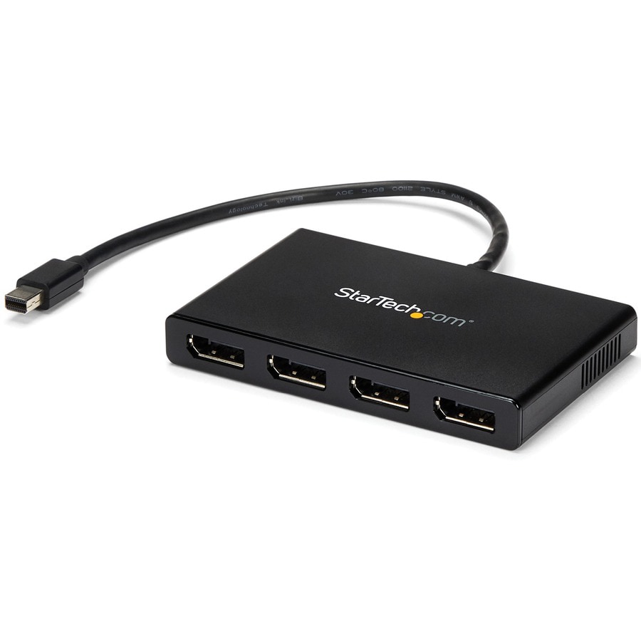 StarTech.com 4-Port Multi Monitor Adapter, Mini DP to DP MST Hub - 4x 1080p