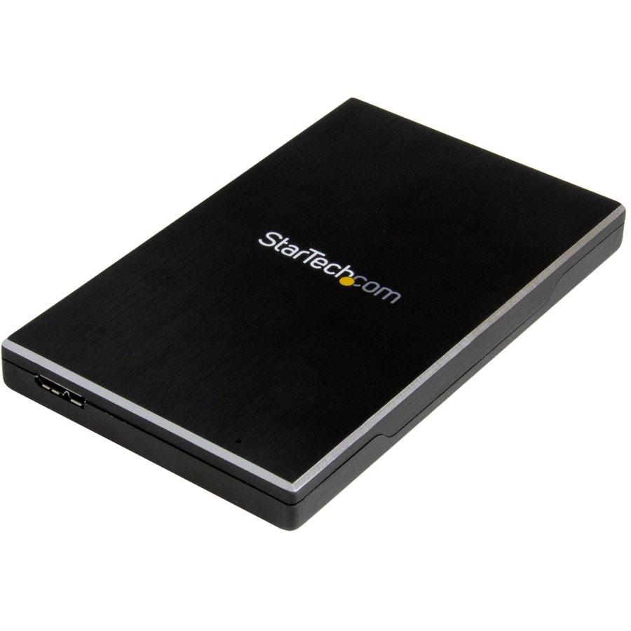 StarTech.com 2.5" External Hard Drive Enclosure - Supports UASP - Aluminum