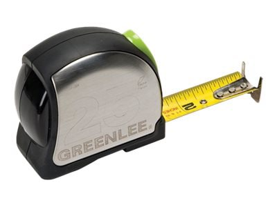 Greenlee Power Return - tape measure 25 ft - blade width: 1 in - 0155-25A -  Tools 