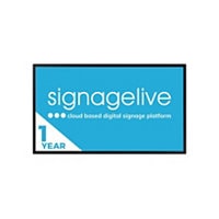 Signagelive Standard - subscription license (1 year) - 1 player