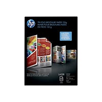 HP - tri-fold brochure paper - glossy - 150 sheet(s) - Letter - 150 g/m²