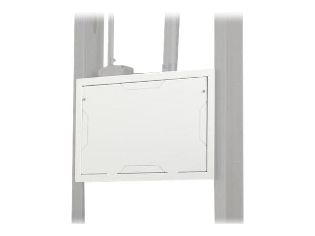 Chief Proximity In-Wall Storage Box with Flange & Cover - White