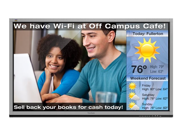 ViewSonic CDE7060T 70" Class (69.5" viewable) LED display