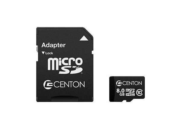 Centon MP Essential - flash memory card - 8 GB - microSDHC