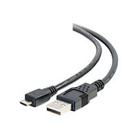 C2G 15ft USB to Micro B Cable - USB 2.0 to Micro-B Cable - M/M
