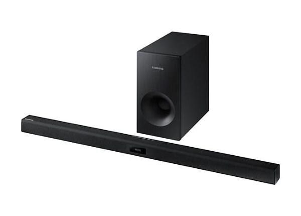 Samsung HW-J355 - sound bar system - for home theater - wireless