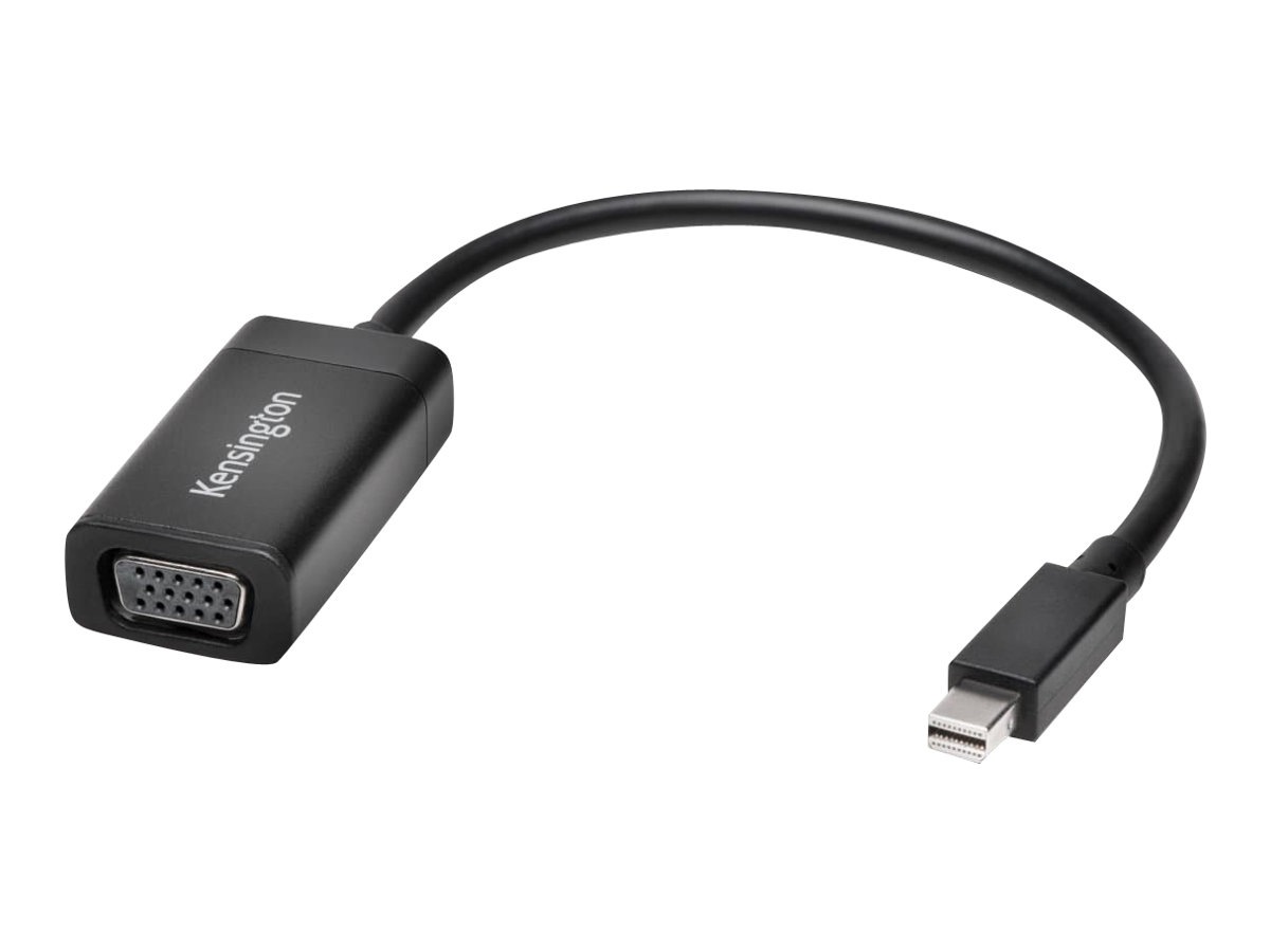 Kensington VM1000 Mini DisplayPort to VGA Adapter - video converter - black