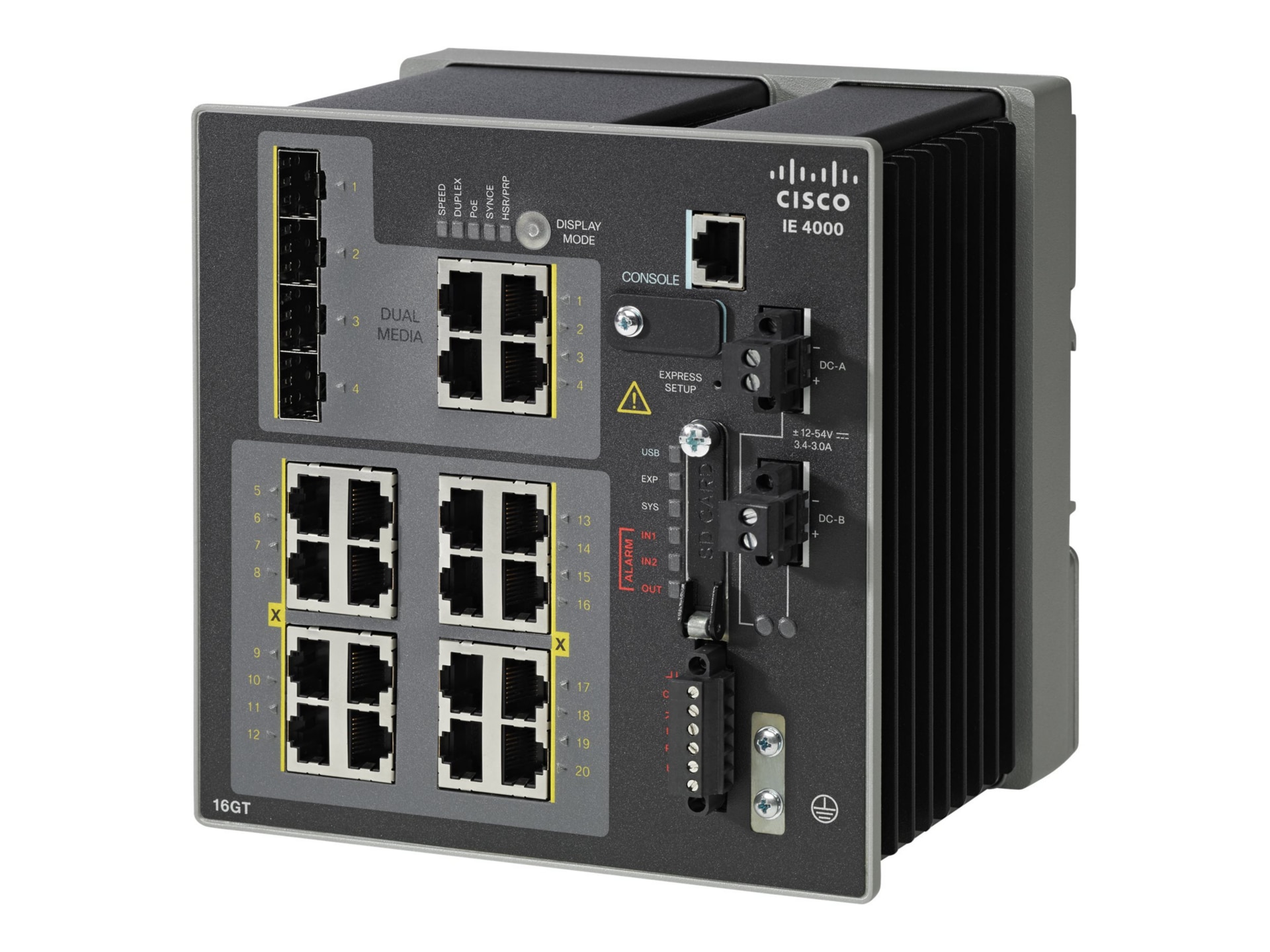 Cisco Industrial Ethernet 4000 Series - commutateur - 20 ports - Géré - Conformité TAA