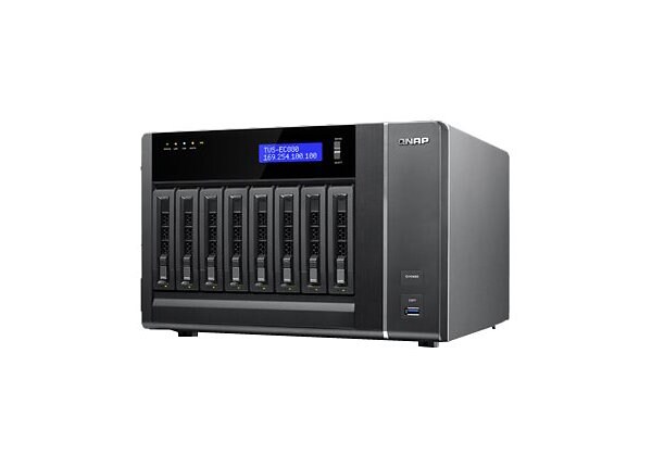 QNAP TVS-EC880 Turbo NAS - NAS server - 0 GB