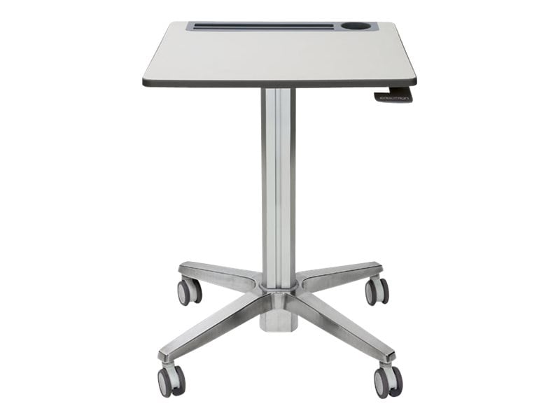 Ergotron LearnFit Tall - standing desk - rectangular - white