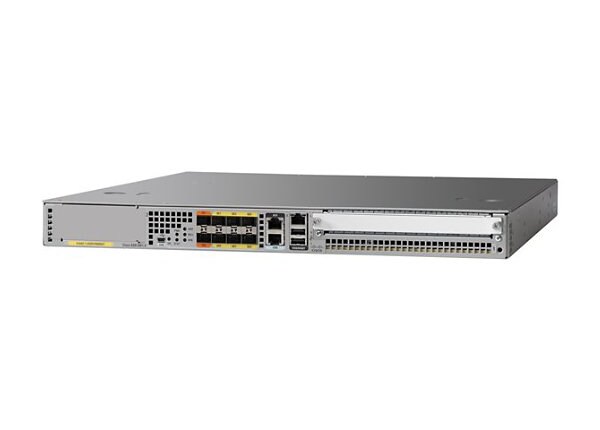 Cisco ASR 1001-X - router - rack-mountable - with Cisco ASR 1000 Series Embedded Services Processor, 10Gbps
