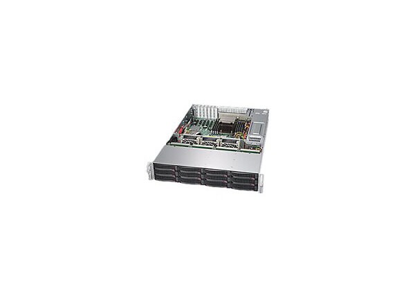 Supermicro SuperStorage Server 6028R-E1CR12H - rack-mountable - no CPU - 0 MB