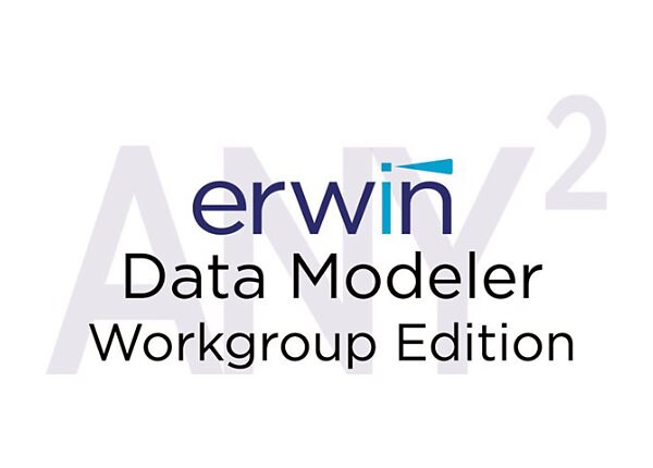 erwin Data Modeler Workgroup Edition (v. 9.6) - license + 1 Year Enterprise Maintenance - 1 concurrent user