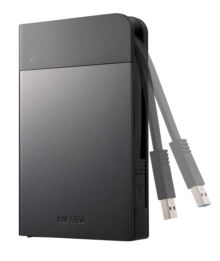 BUFFALO MiniStation Extreme NFC HD-PZN1.0U3B - hard drive - 1 TB