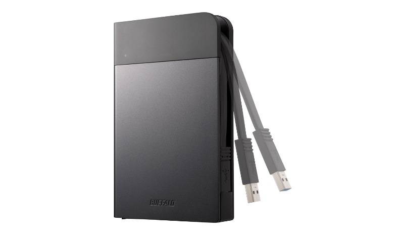 BUFFALO MiniStation Extreme NFC HD-PZN1.0U3B - hard drive - TB USB 3.0 HD-PZN1.0U3B - -