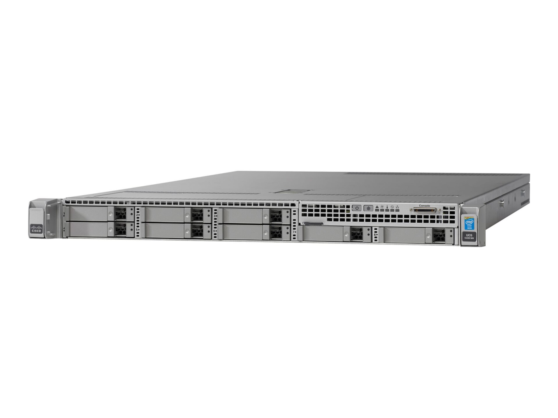 Cisco UCS C220 M4 SFF (Not sold Standalone) - rack-mountable - Xeon E5-2609V3 1.9 GHz - 64 GB - no HDD