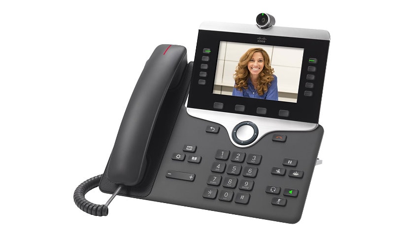 Cisco IP Phone 8865 - IP video phone - with digital camera, Bluetooth interface