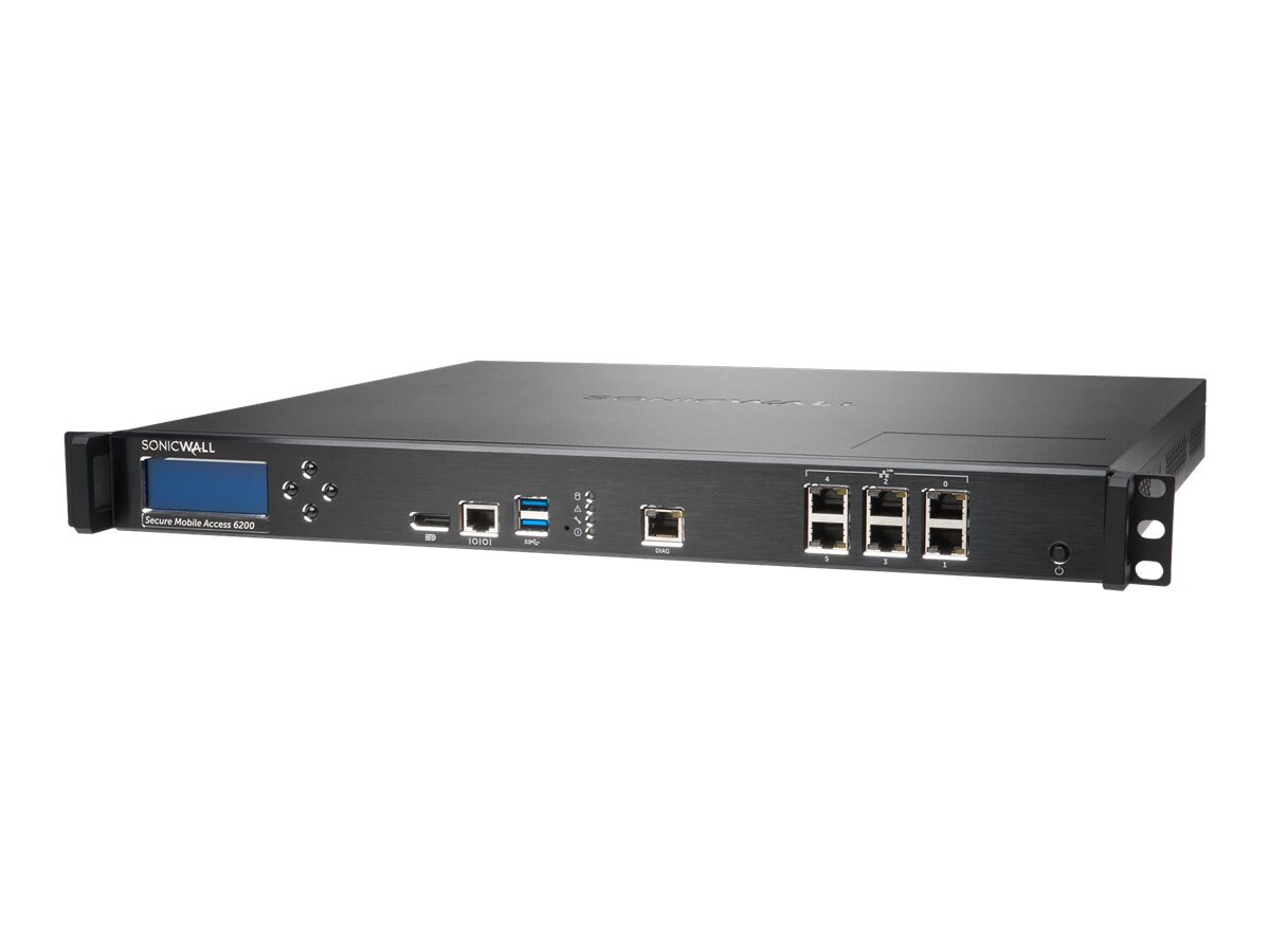 SonicWall Secure Mobile Access 6200 - security appliance