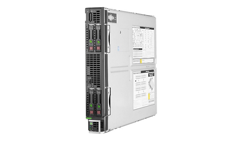 HPE ProLiant BL660c Gen9 - blade - Xeon E5-4650V3 2.1 GHz - 128 GB - no HDD