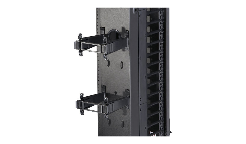 Black Box Elite Vertical Cable Manager - rack cable management tray (rear)