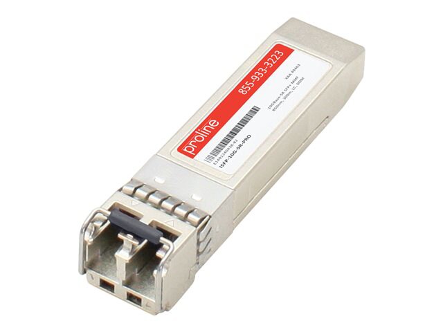 Proline Alcatel iSFP-10G-SR Compatible SFP+ TAA Compliant Transceiver - SFP+ transceiver module - 10 GigE - TAA