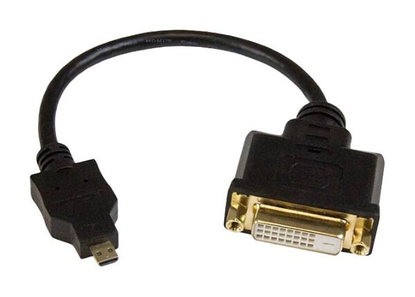 StarTech.com Micro HDMI to DVI-D Adapter M/F - 8in