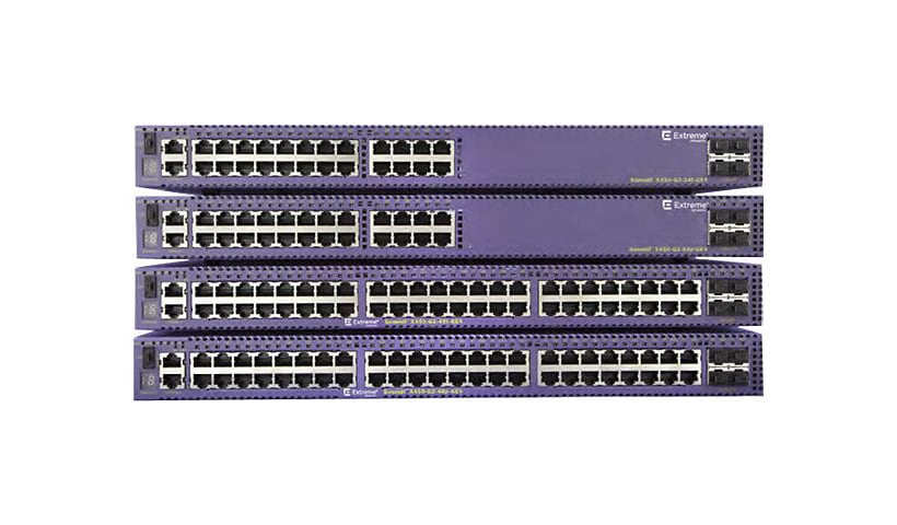 Extreme Networks Summit X450-G2 Series X450-G2-48t-10GE4 - switch - 48 ports - managed - rack-mountable