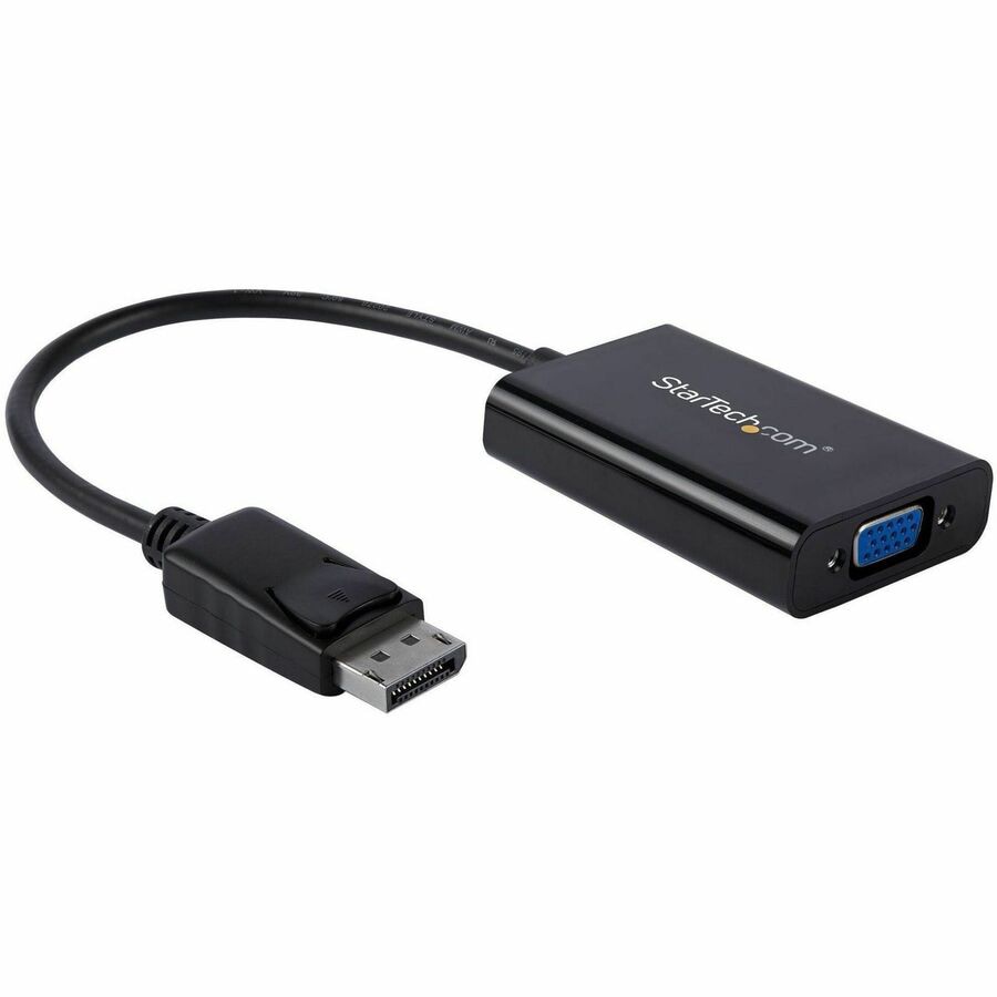 StarTech.com DisplayPort to VGA Adapter with Audio - Active DP to VGA Video