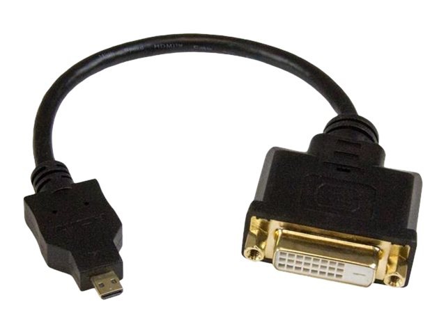 StarTech.com Micro HDMI to DVI-D Adapter M/F - 8in 
