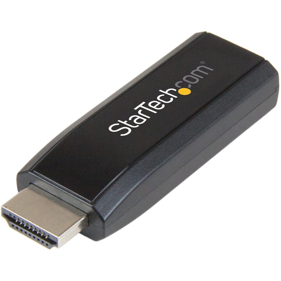 StarTech.com Compact HDMI to VGA Adapter with Audio - Video Converter 1080p