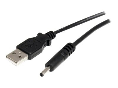 StarTech.com 2m USB to Type H Barrel Cable - USB to 3.4mm 5V DC Power Cable