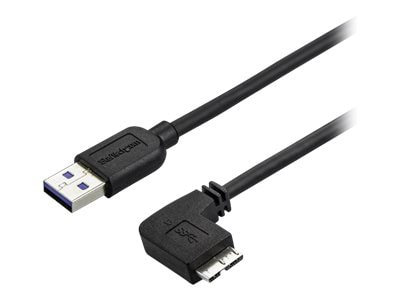 Cable USB C a Micro USB 3.0 y cable USB A a Micro USB 3.0 de 3.3 pies