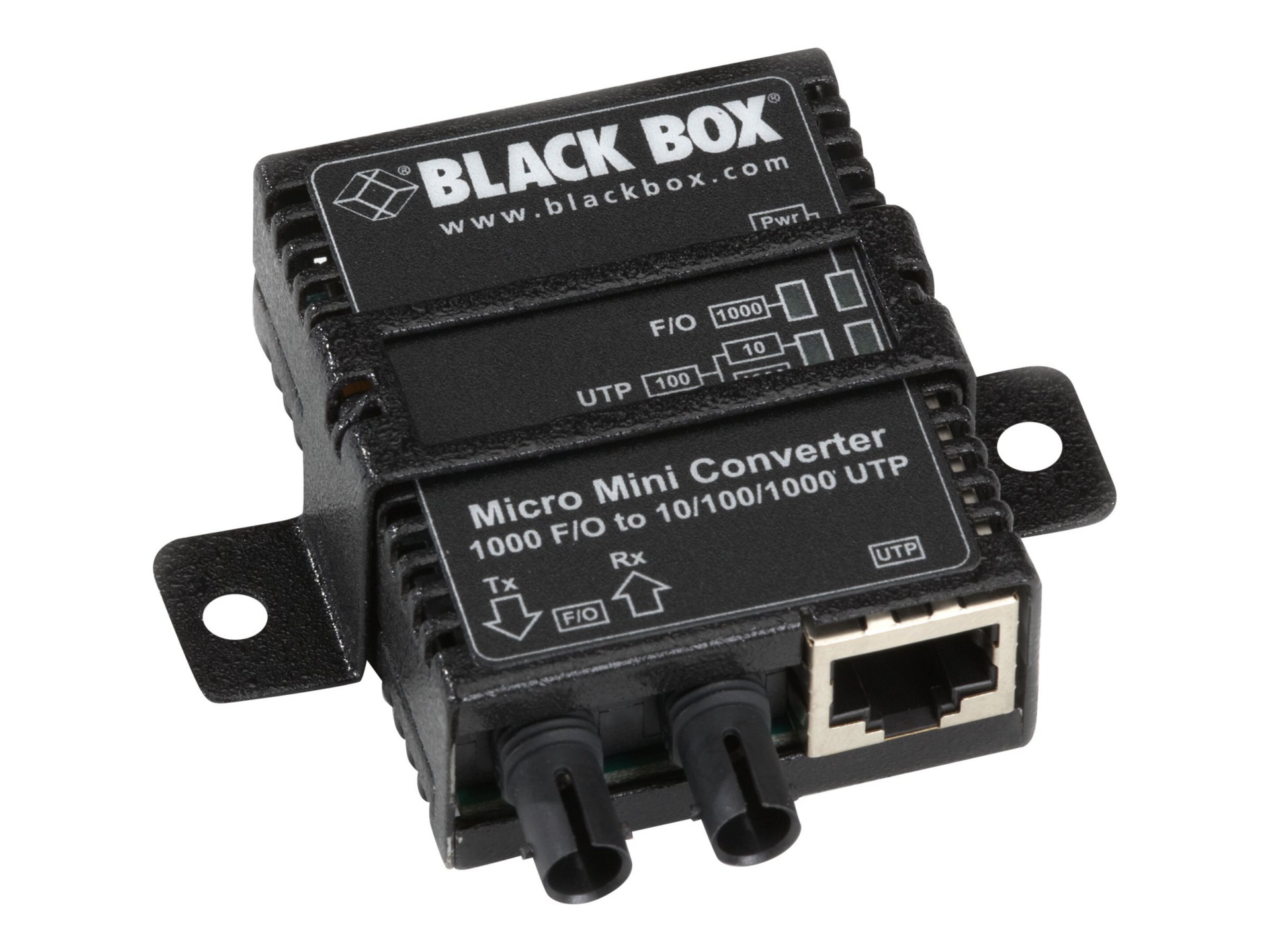 Black Box Micro Mini Media Converter - wall mount bracket