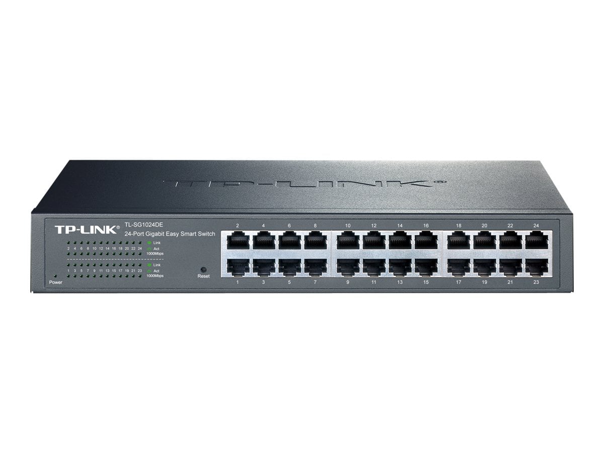 TP-LINK TL-SG1024DE - 24-Port Gigabit Easy Smart Switch