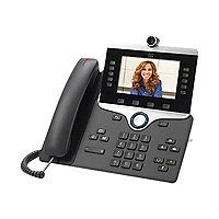 Cisco IP Phone 8845 - IP video phone - with digital camera, Bluetooth interface