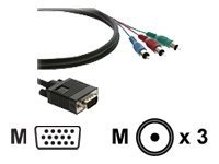 Kramer C-GM/3RVM Series C-GM/3RVM-6 - VGA cable - 6 ft