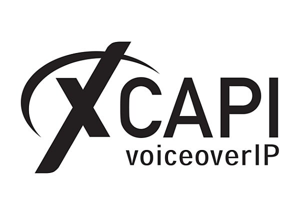 XCAPI Basic Version - license + 1 year Software Maintenance Agreement - 4 lines - with XCAPI-Fax T.38 and Softfax-Extension