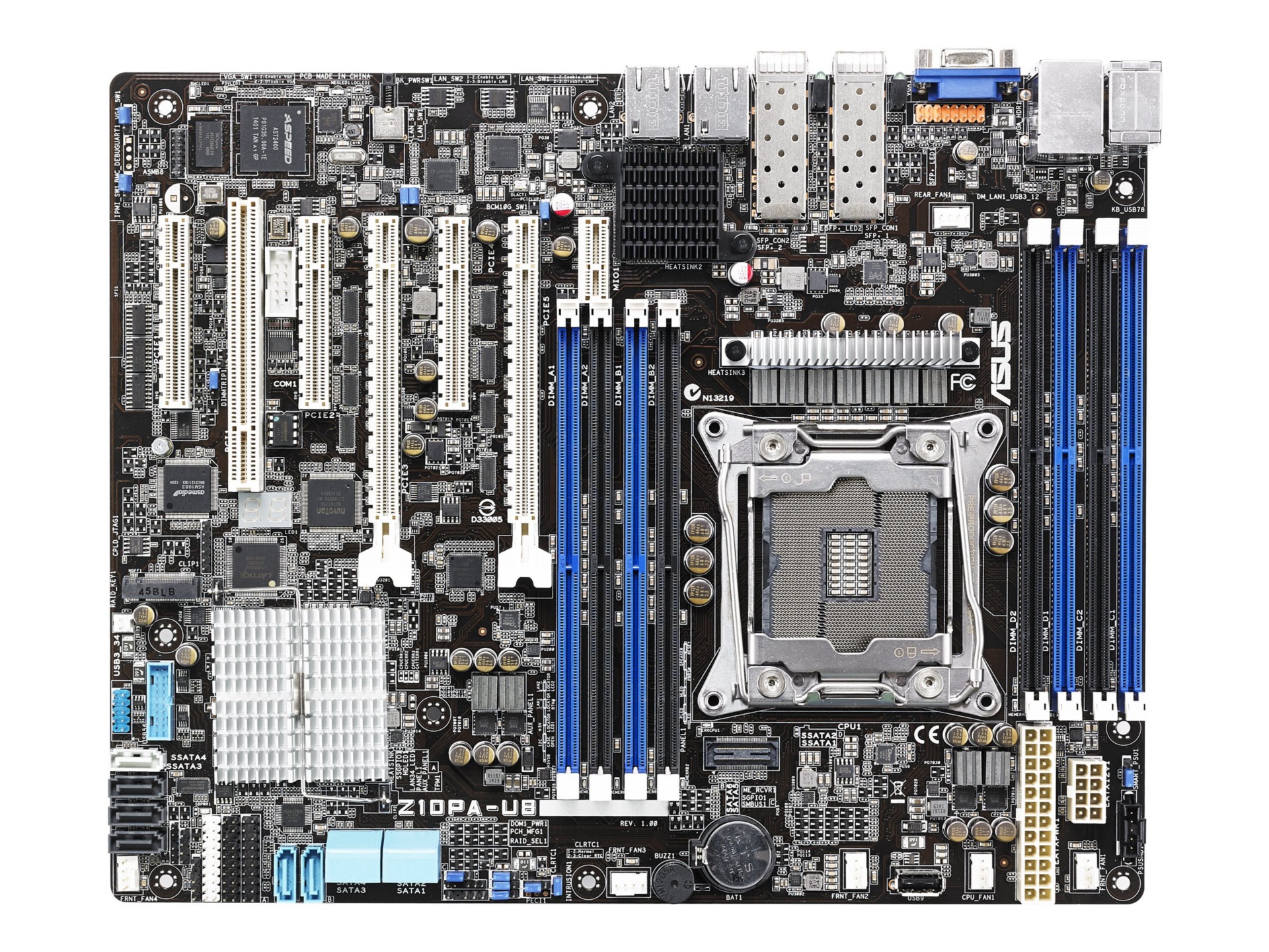 ASUS Z10PA-U8 - motherboard - ATX - LGA2011-v3 Socket - C612