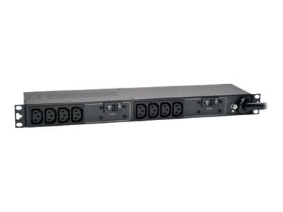 Tripp Lite PDU Basic 230V 32A 7.4kW C13 10 Outlet IEC309 Blue Horizontal 1U - power distribution unit