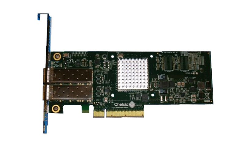 Chelsio T520-SO-CR - network adapter - PCIe 3.0 x8 - 10 Gigabit SFP+ x 2