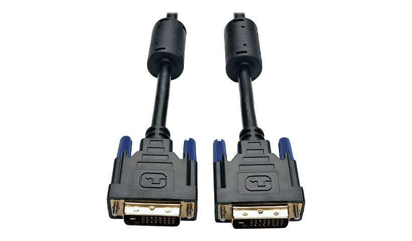 Tripp Lite 100ft DVI Dual Link Digital TMDS Monitor Cable High Definition DVI-D M/M 100' - DVI cable - 30 m