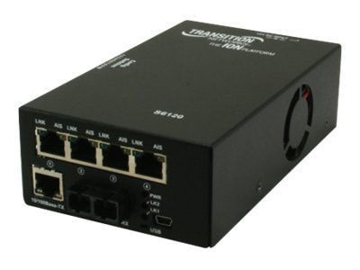 Transition Networks Lantronix ION S6120 T1/E1/J1 Copper Fiber Network Inter